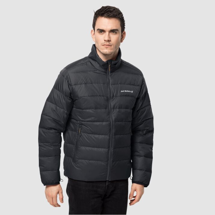 Chamarra Pluma Jack Wolfskin Dna Tundra Hombre Negros Mexico-9184235